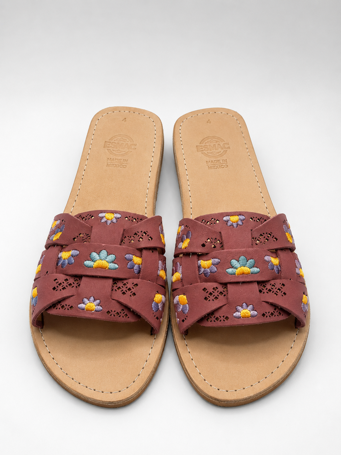 Sandalia Boutique "Entrelazada" Bordado